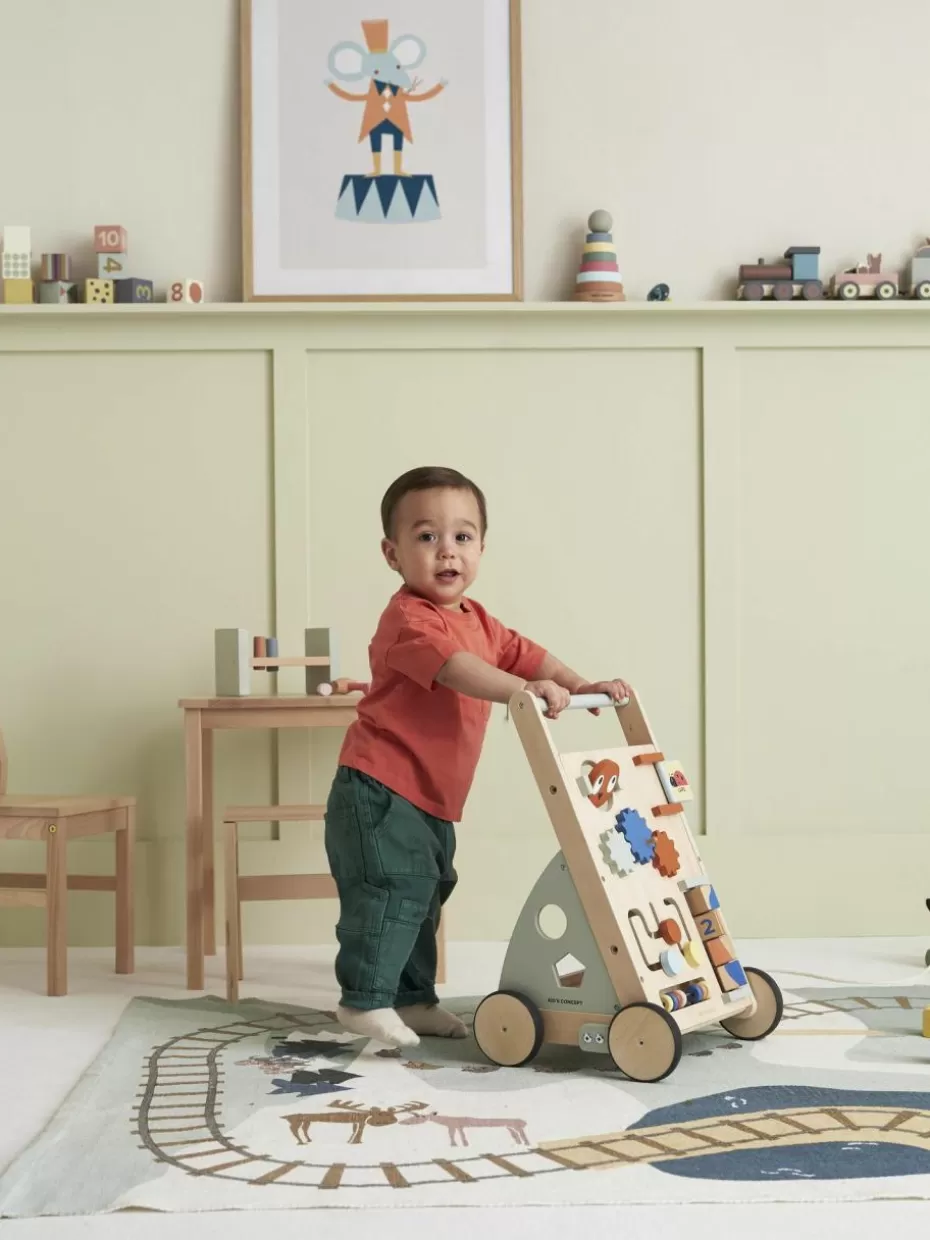 Spielzeug & Kuscheltiere-Kid's Concept Activity-Lauflernwagen Edvin
