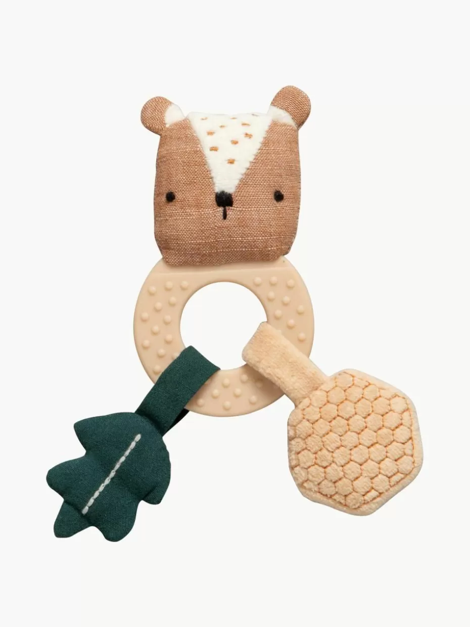Spielzeug & Kuscheltiere-Sebra Aktivitäts-Rassel Milo the Bear