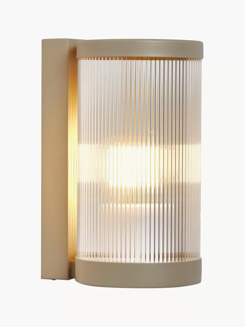 Außenwandleuchten-Westwing Außenwandleuchte Coupar Beige