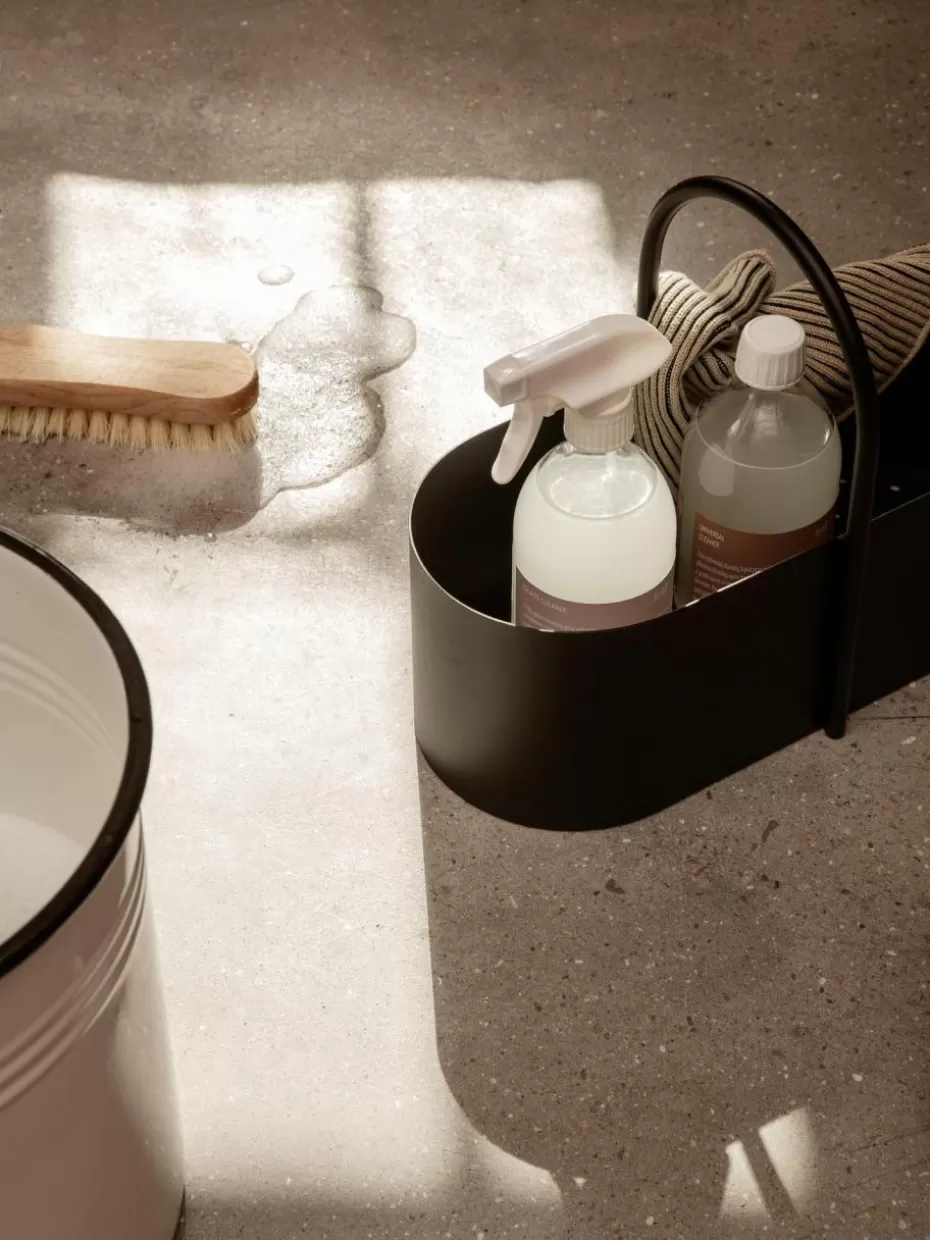 Boxen-ferm LIVING Aufbewahrungsbox Grib aus Metall Schwarz