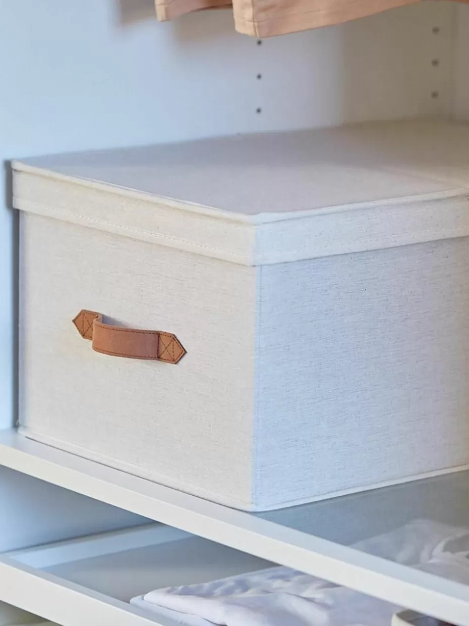 Boxen-Store It Aufbewahrungsbox Premium Hellbeige, Braun