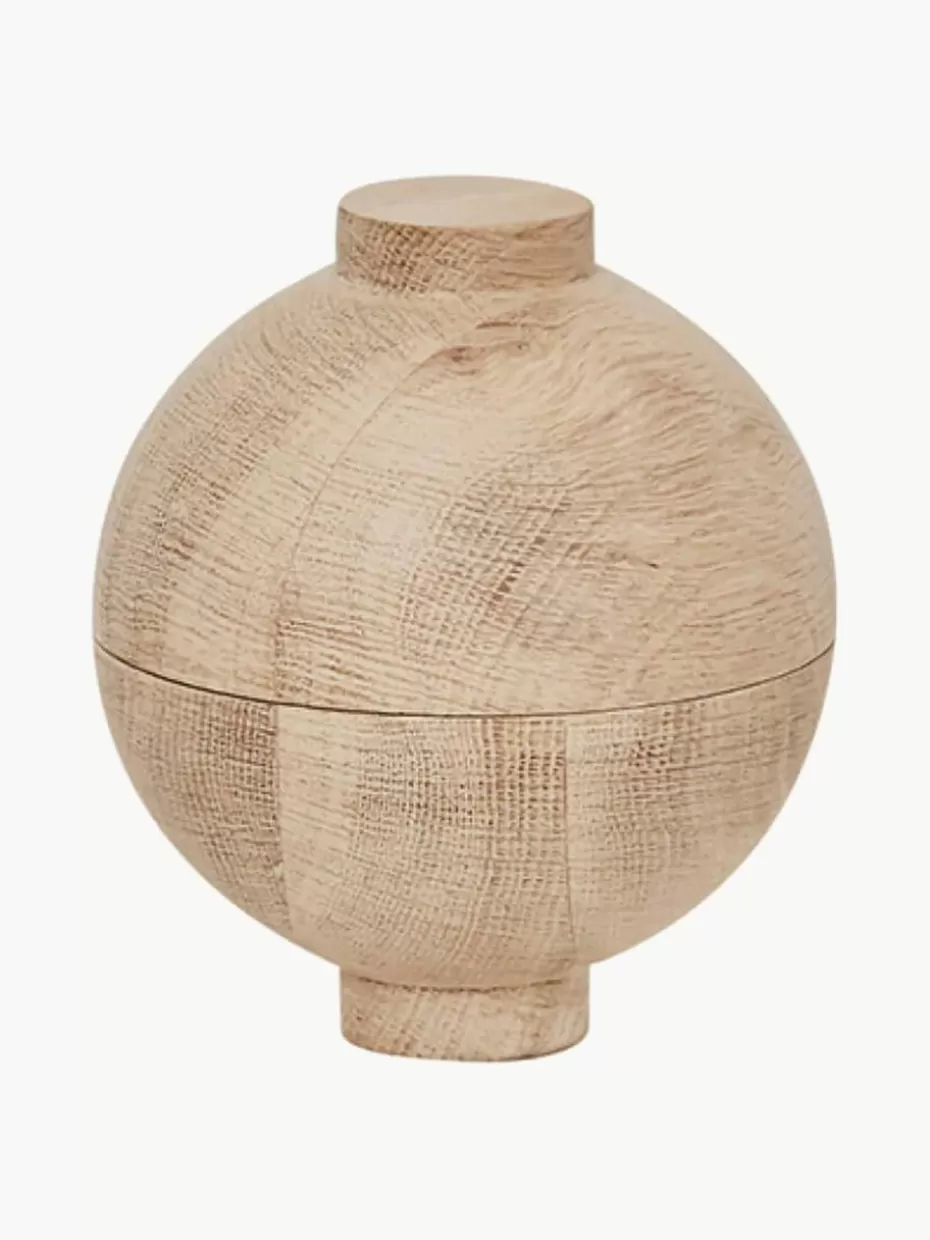 Dosen & Schmuckkästchen-Kristina Dam Aufbewahrungsdose Sphere Holz