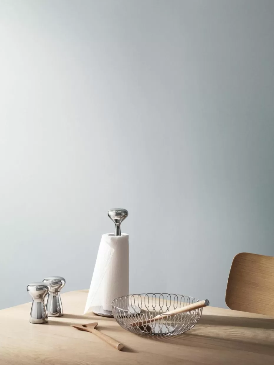 Küchenaufbewahrung-Georg Jensen Aufbewahrungskorb Alfredo aus Edelstahl
