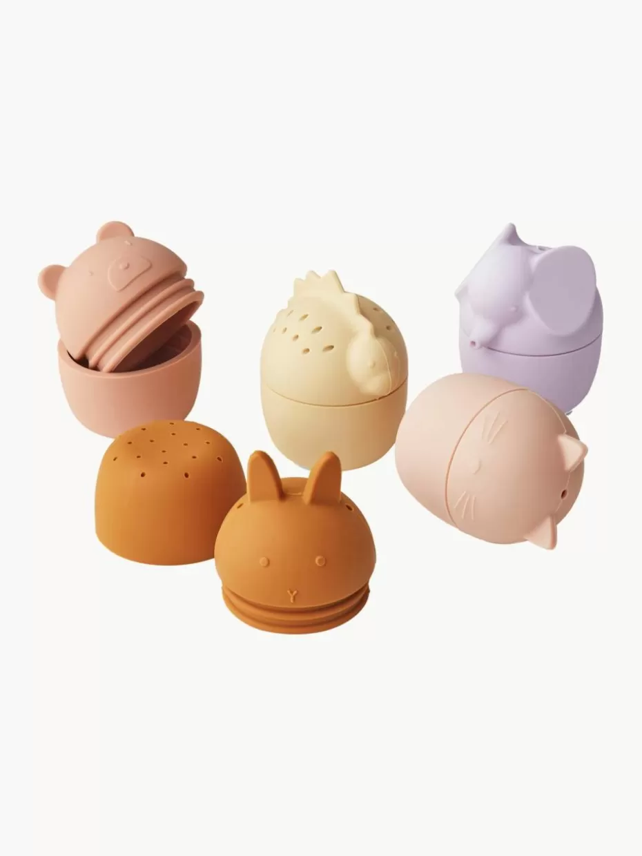 Spielzeug & Kuscheltiere-Liewood Badespielzeug Gaby, 5er-Set Rosatöne, Lila, Beige