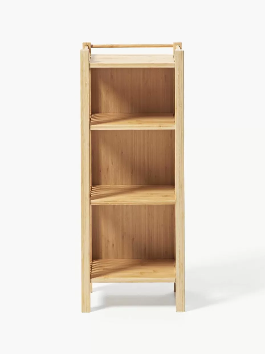 Badregale-Westwing Collection Badregal Drake aus Bambus Beige