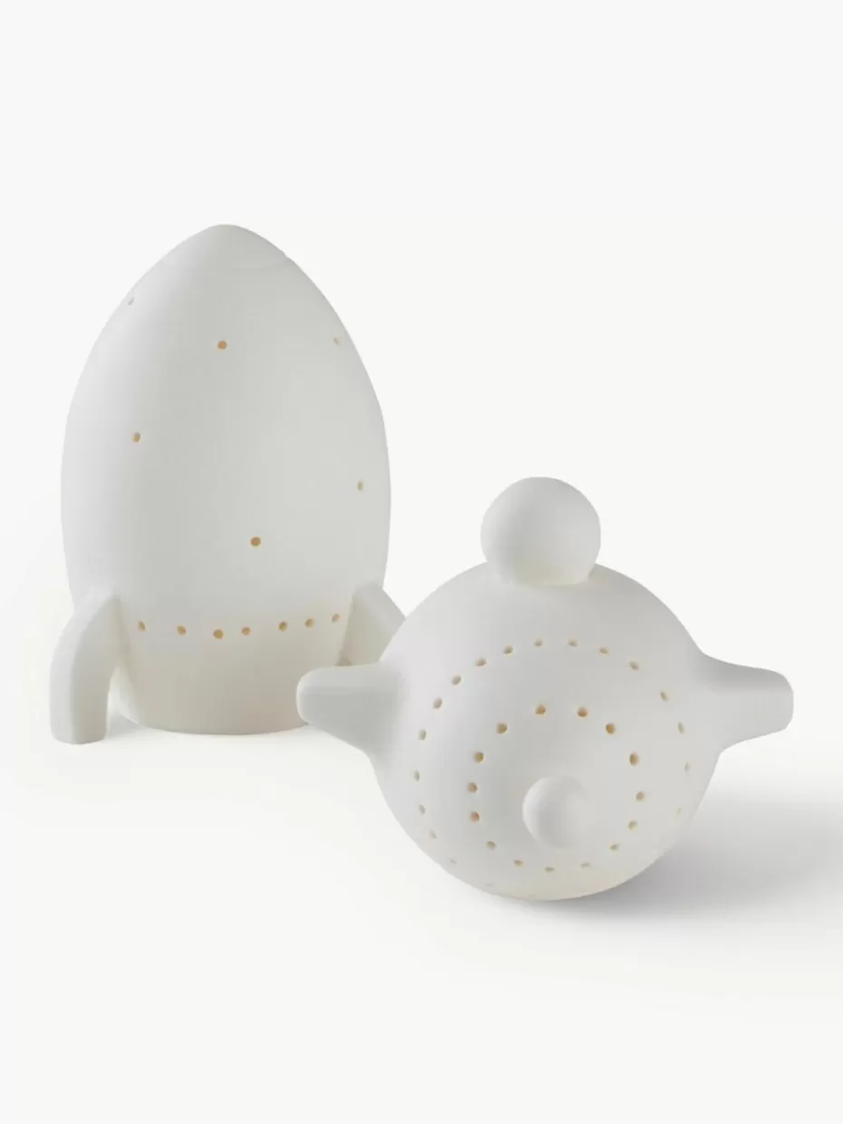 Lampen | Kinderzimmerlampen-Jotex Batteriebetriebene LED-Kinderlampen Ships, 2er-Set