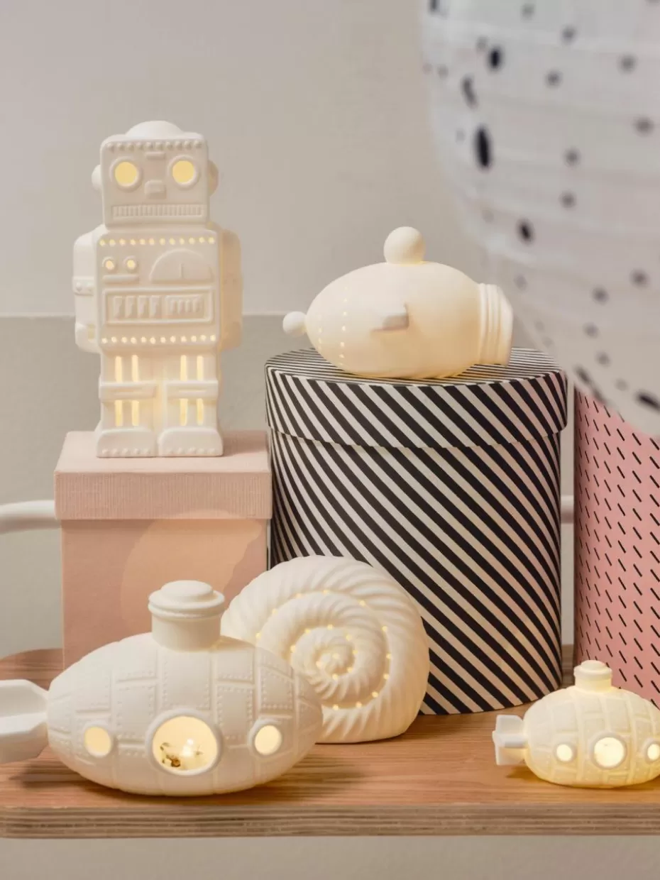 Lampen | Kinderzimmerlampen-Jotex Batteriebetriebene LED-Kinderlampen Ships, 2er-Set