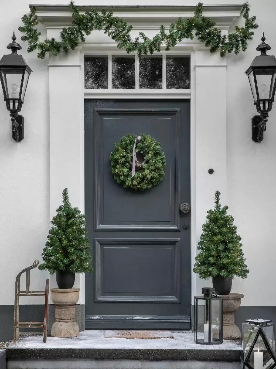 Weihnachtsbäume-Westwing Batteriebetriebene LED-Weihnachtsdekorationen Imperial, 4er-Set