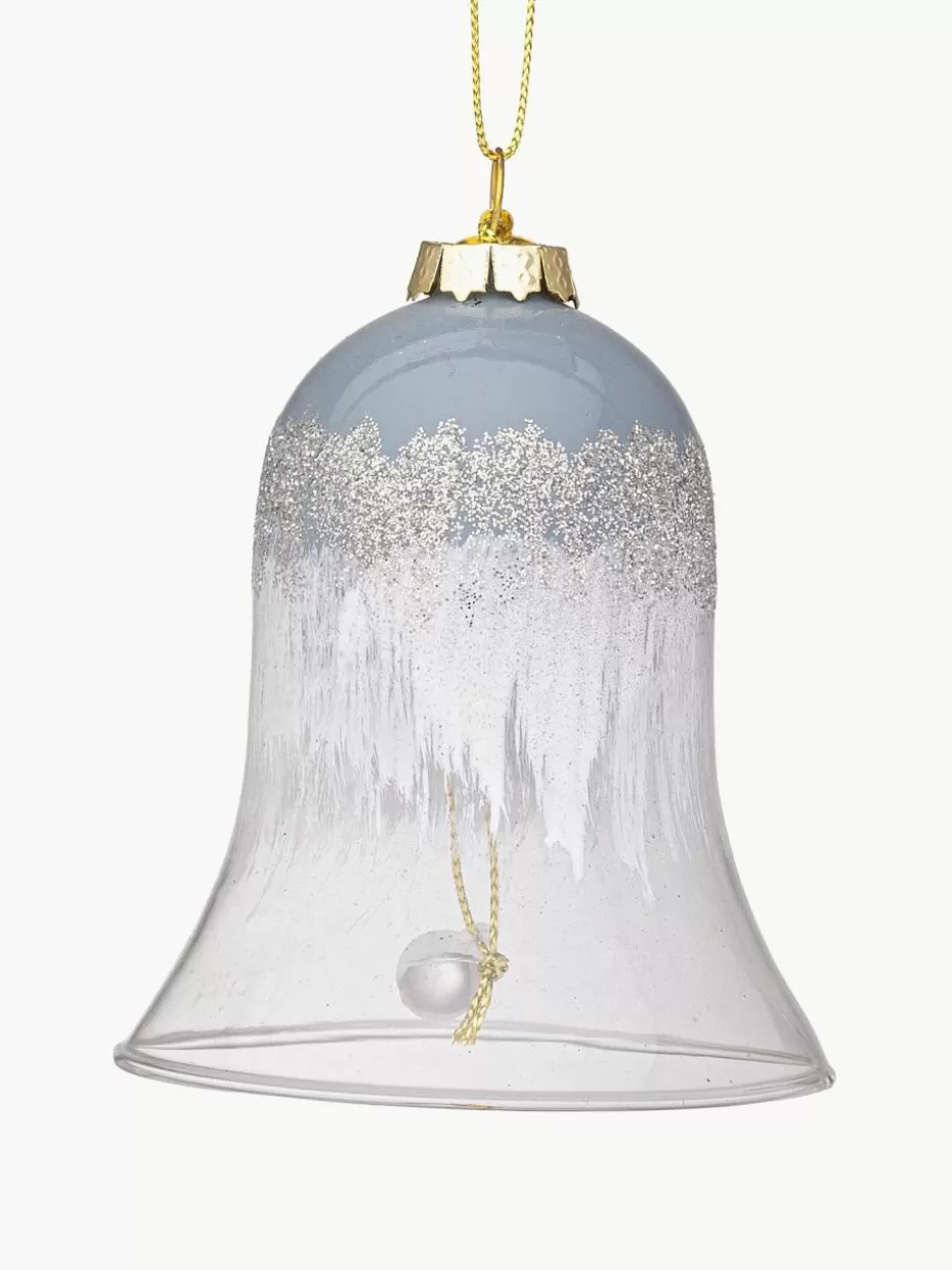 Weihnachtskugeln & Baumanhänger | Romantische Details-Bizzotto Baumanhänger Elegance, 6 Stück