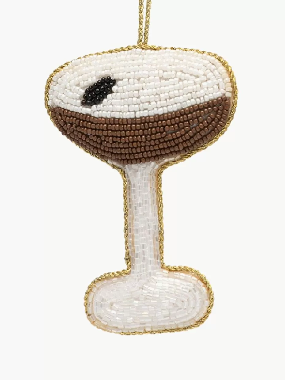 Weihnachtskugeln & Baumanhänger-Anna + Nina Baumanhänger Espresso Martini