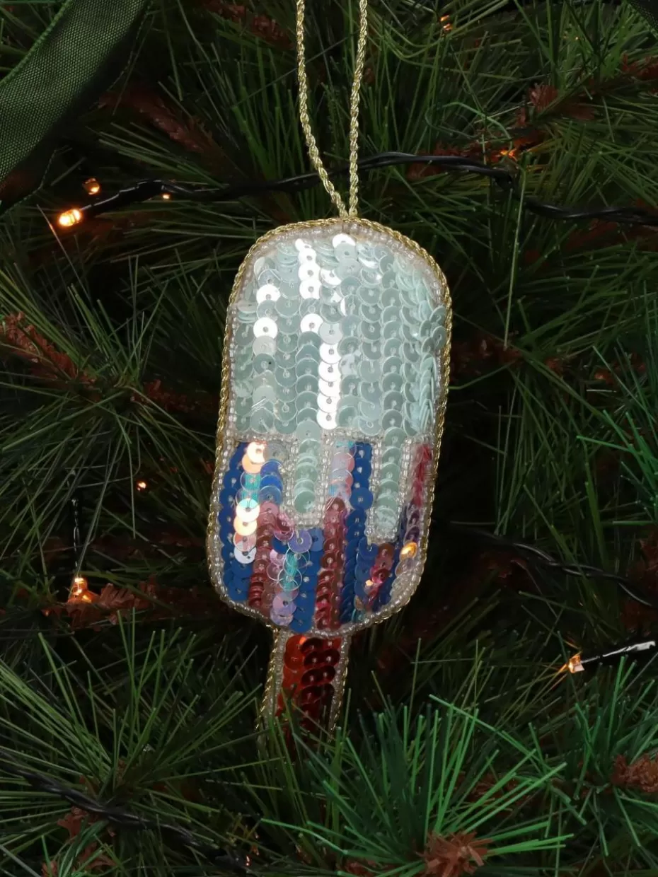 Weihnachtskugeln & Baumanhänger-Westwing Baumanhänger Ice