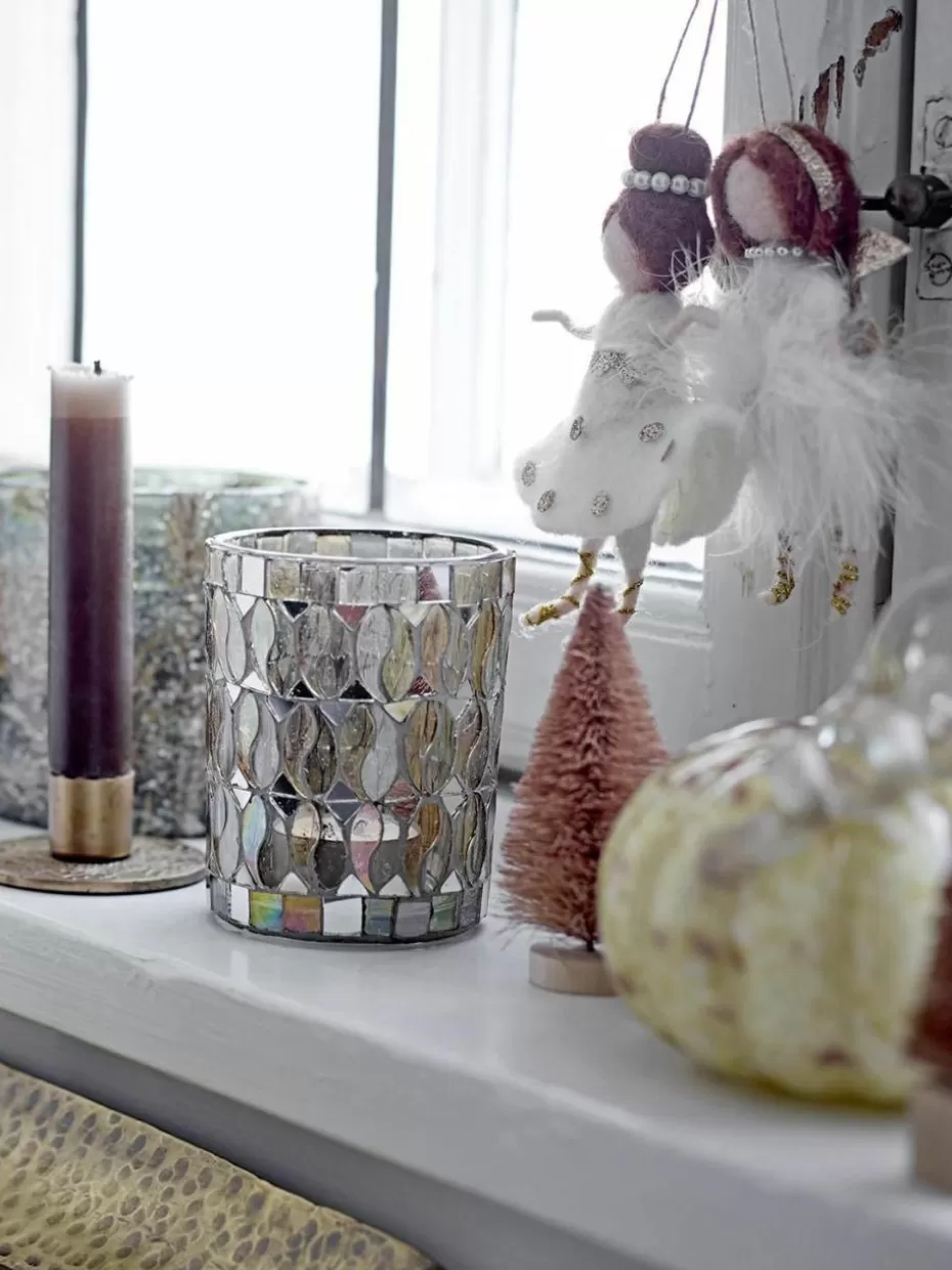 Weihnachtskugeln & Baumanhänger-Bloomingville Baumanhänger Liuka in Engelform, 2er-Set