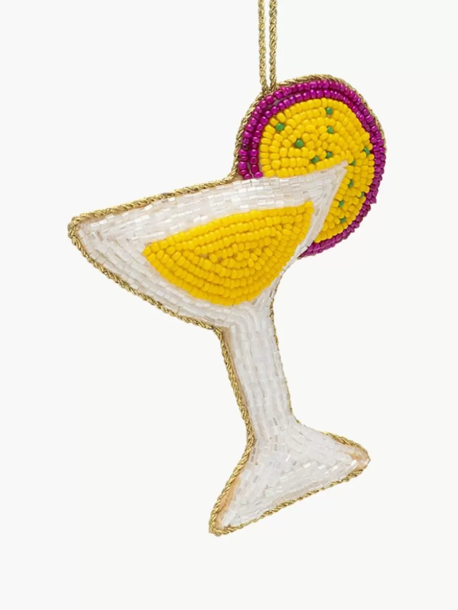 Weihnachtskugeln & Baumanhänger-Anna + Nina Baumanhänger Passionfruit Martini