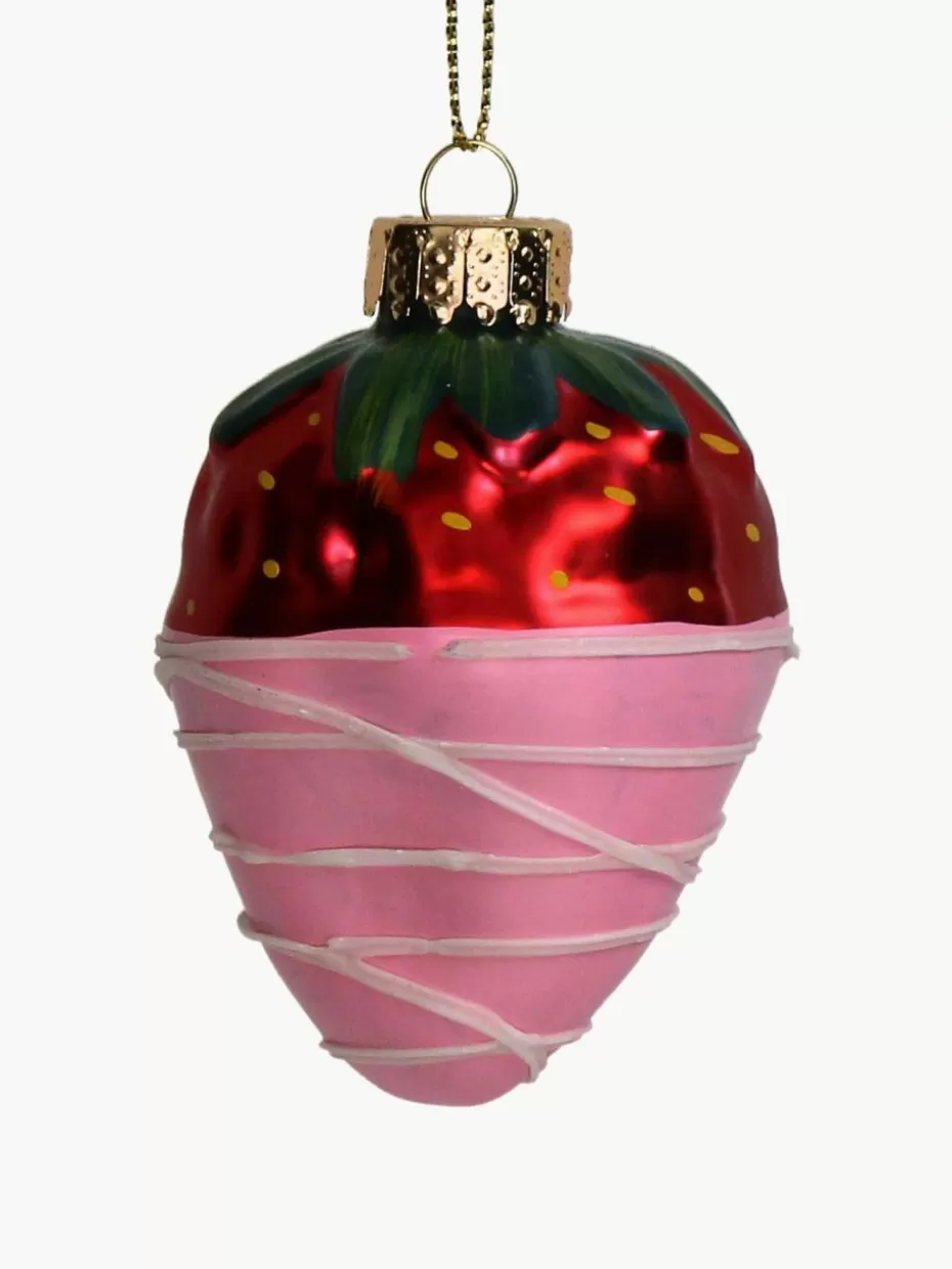 Weihnachtskugeln & Baumanhänger | Glow-Up-Westwing Baumanhänger Strawberry