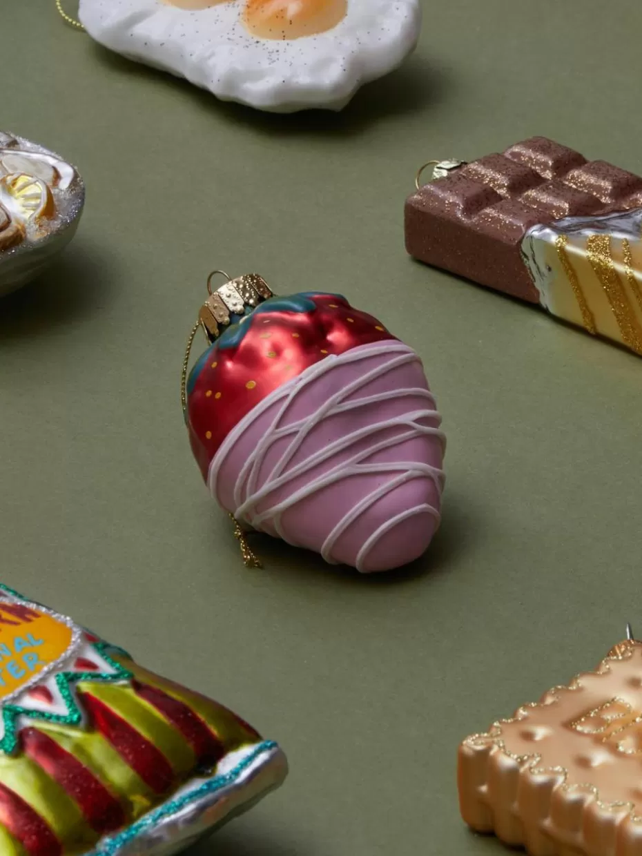 Weihnachtskugeln & Baumanhänger | Glow-Up-Westwing Baumanhänger Strawberry