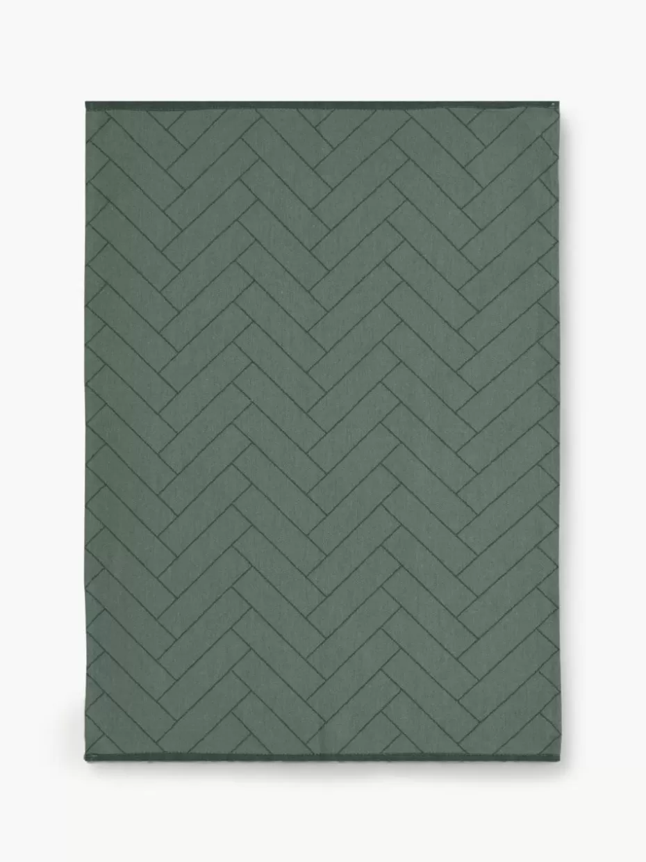 Küchentextilien | Küchentextilien-Södahl Baumwoll-Geschirrtücher Tiles, 2 Stück