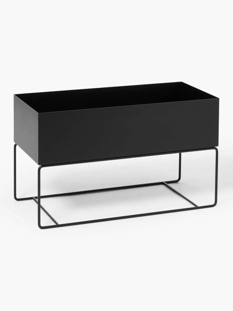 Blumentöpfe-ferm LIVING Übertopf Plant Box Schwarz