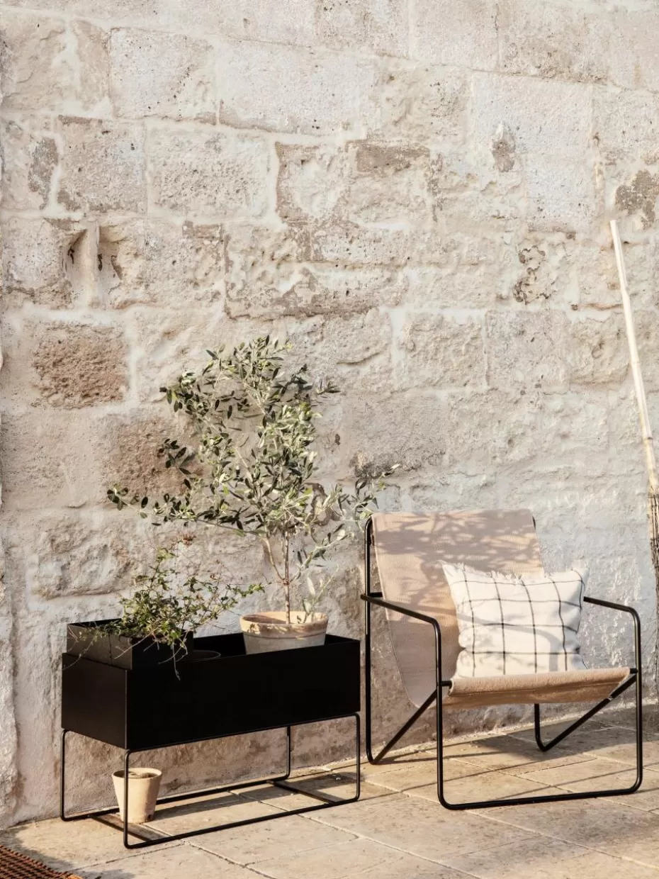 Blumentöpfe-ferm LIVING Übertopf Plant Box Schwarz