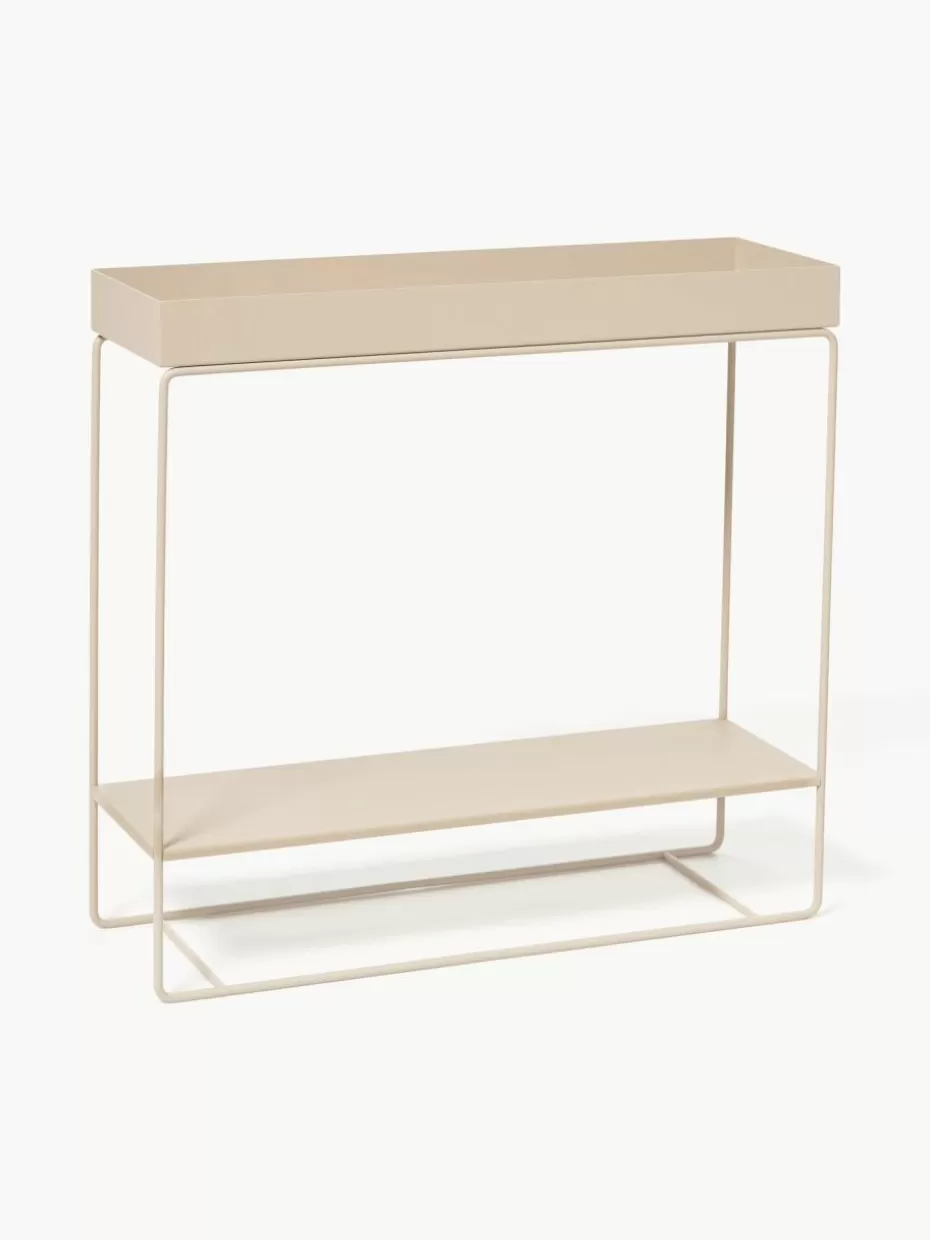 Blumentöpfe-ferm LIVING Übertopf Plant Box mit Ablage Hellbeige