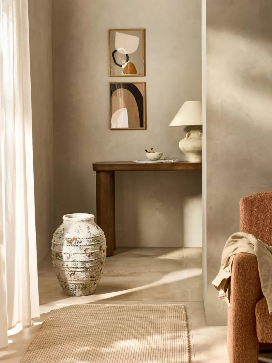 Blumentöpfe-Westwing Collection Blumentopf Porto aus Beton, H 71 cm