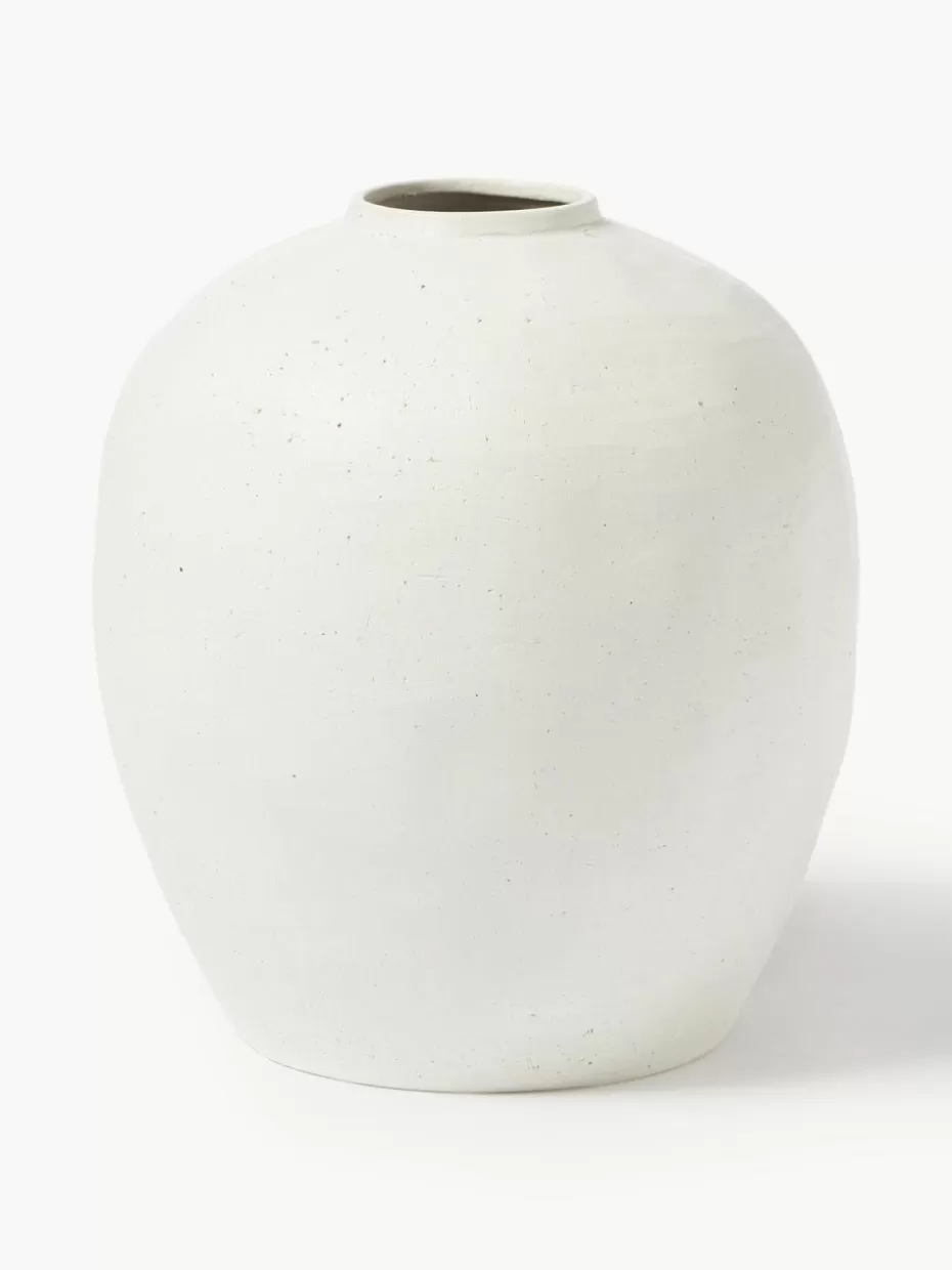 Vasen-Westwing Collection Bodenvase Bruno aus Steingut, H 44 cm