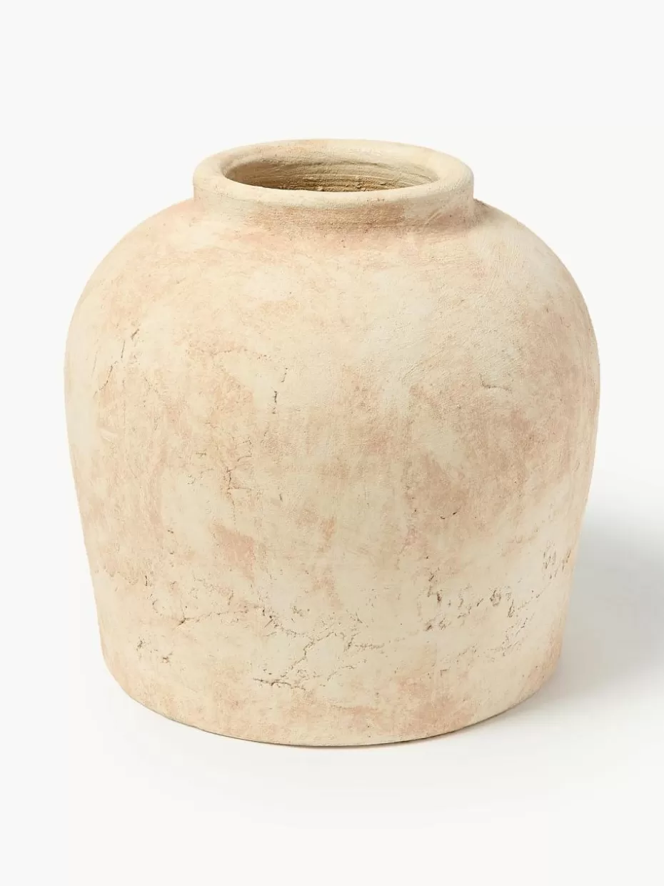 Vasen-Westwing Collection Bodenvase Hilo aus Terrakotta, H 28 cm