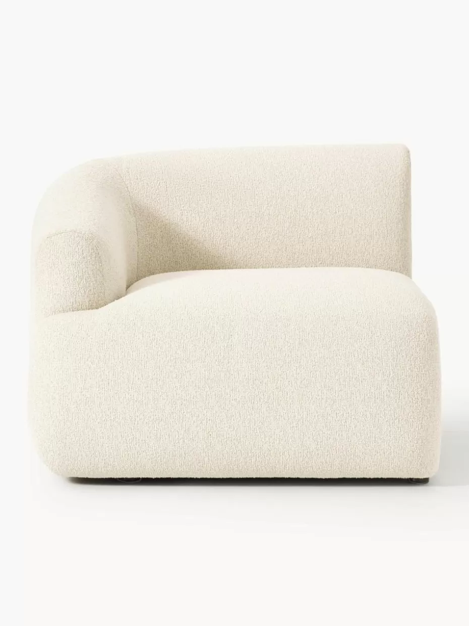 Sofas | Sofaserien-Westwing Collection Bouclé-Eckmodul Sofia Bouclé Off White