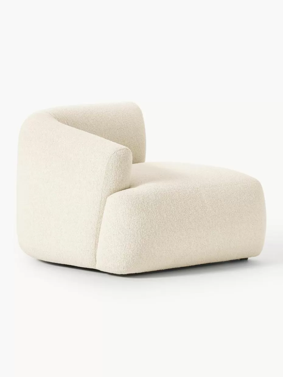 Sofas | Sofaserien-Westwing Collection Bouclé-Eckmodul Sofia Bouclé Off White