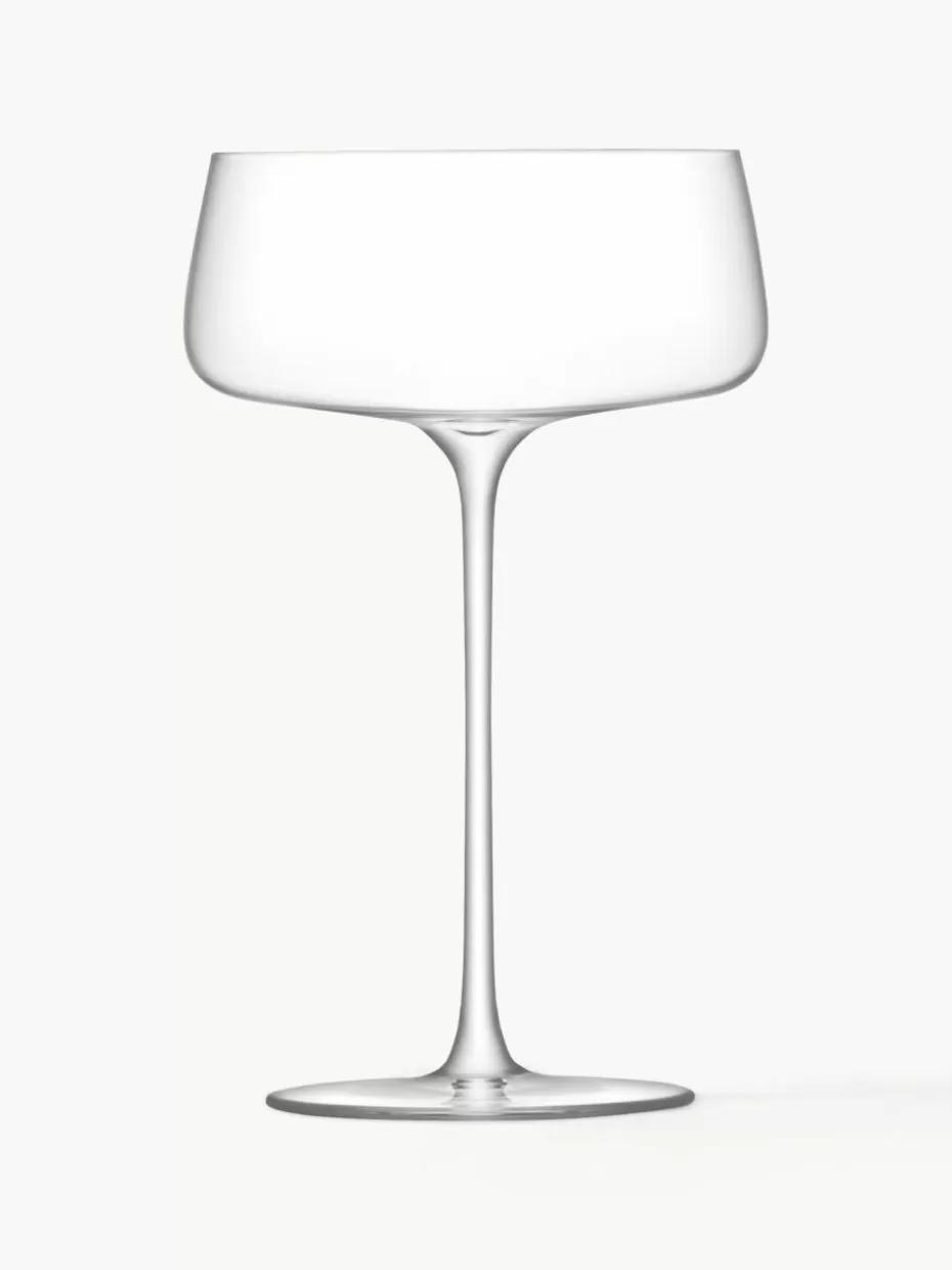 Champagner- & Sektgläser-Lsa International Champagnerschalen Metropolitan, 4 Stück