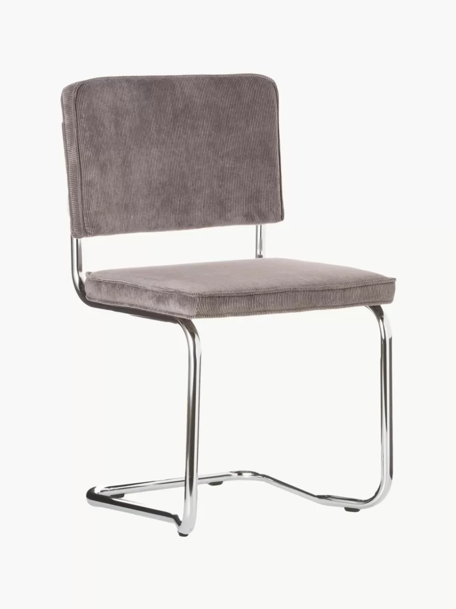 Stühle-Zuiver Cord-Freischwinger Kink