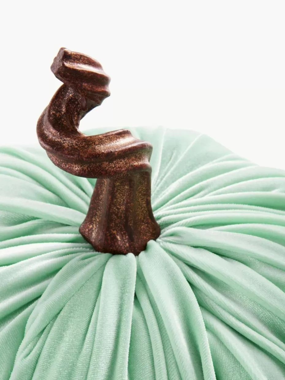 Deko-Objekte-Jotex Deko-Kürbis Pumpis, Ø 22 cm Mintgrün, Braun