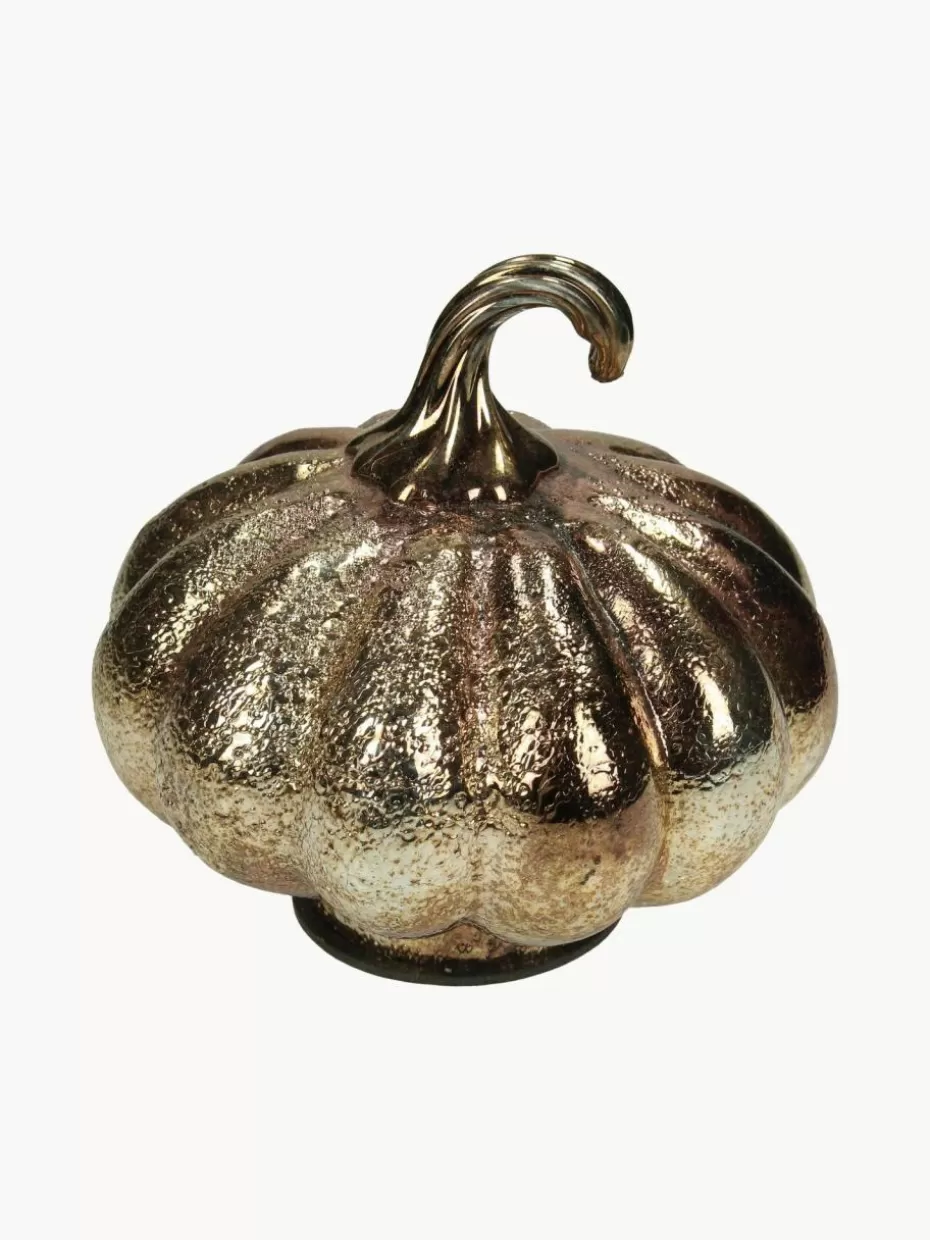 Deko-Objekte-Westwing Deko-Objekt Pumpkin aus Glas