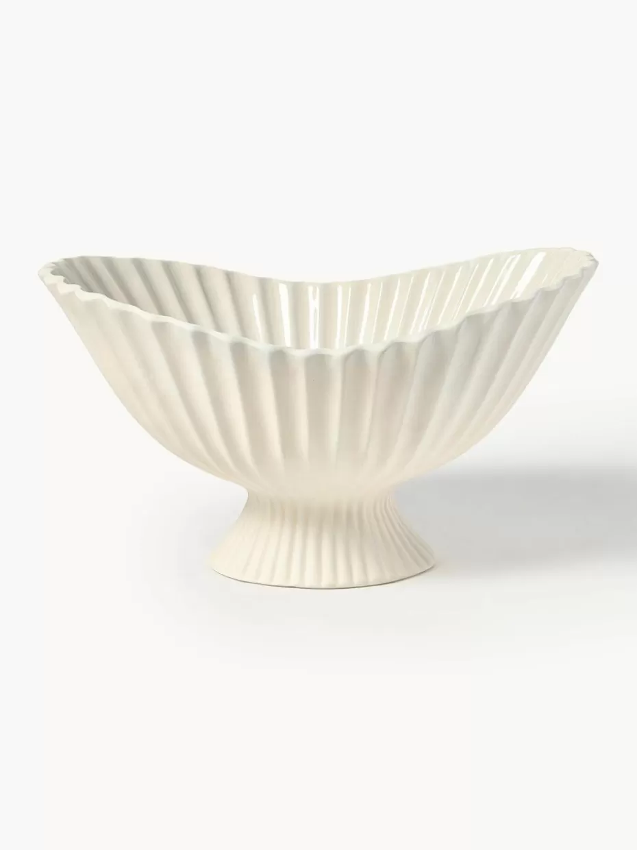 Dekoschalen-ferm LIVING Deko-Schale Fountain aus Steinzeug, B 41 cm