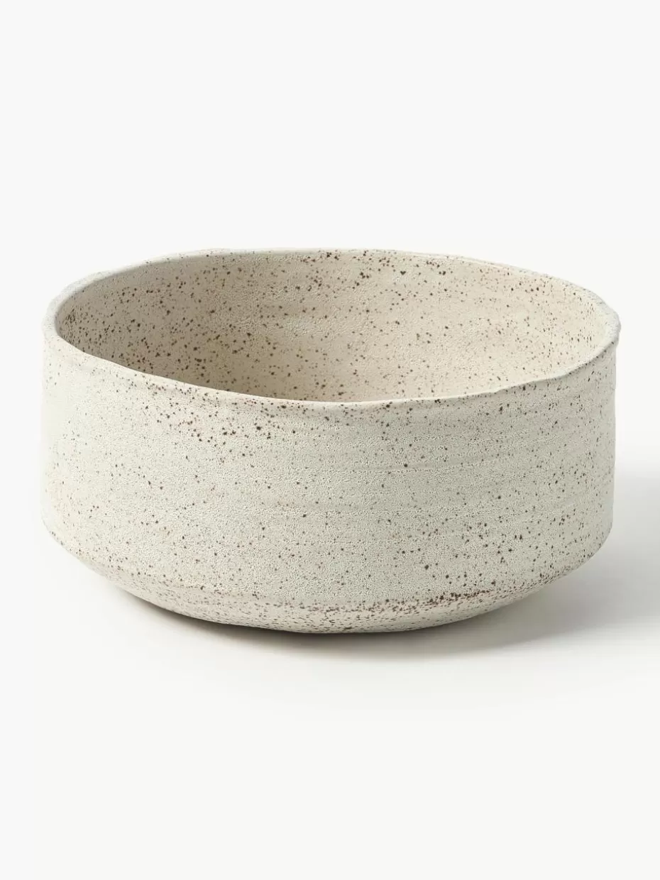 Dekoschalen-Westwing Collection Deko-Schale Kamo mit rauer Oberfläche, H 15 cm
