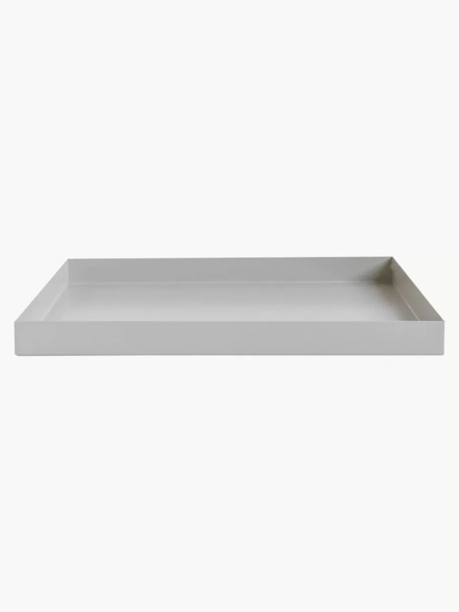 Dekotabletts-Cooee Design Deko-Tablett Tray Hellgrau