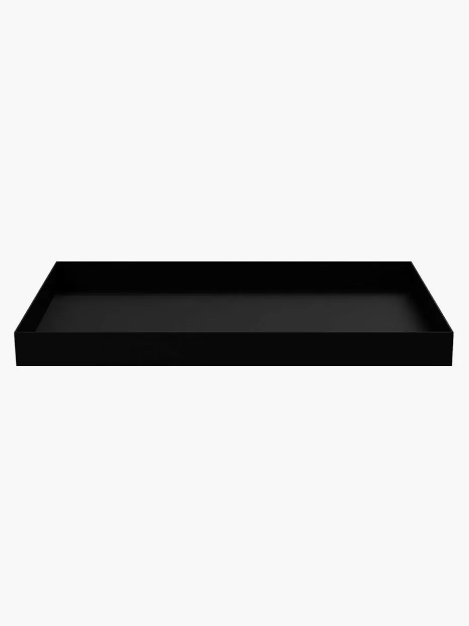 Dekotabletts-Cooee Design Deko-Tablett Tray Schwarz