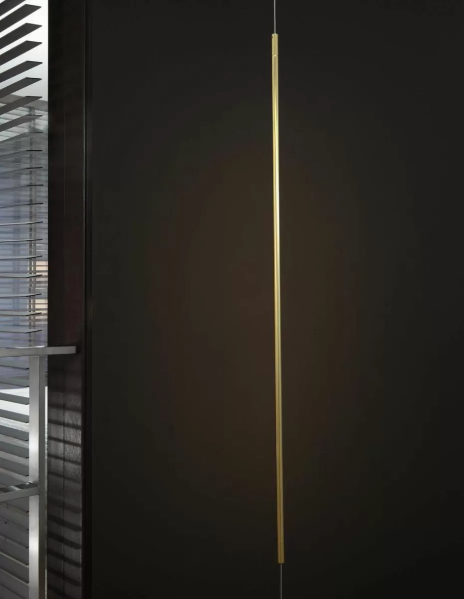 Led-Pendelleuchten | Pendelleuchten-Nova Luce Design LED-Pendelleuchte mit Bodenverankerung Elettra