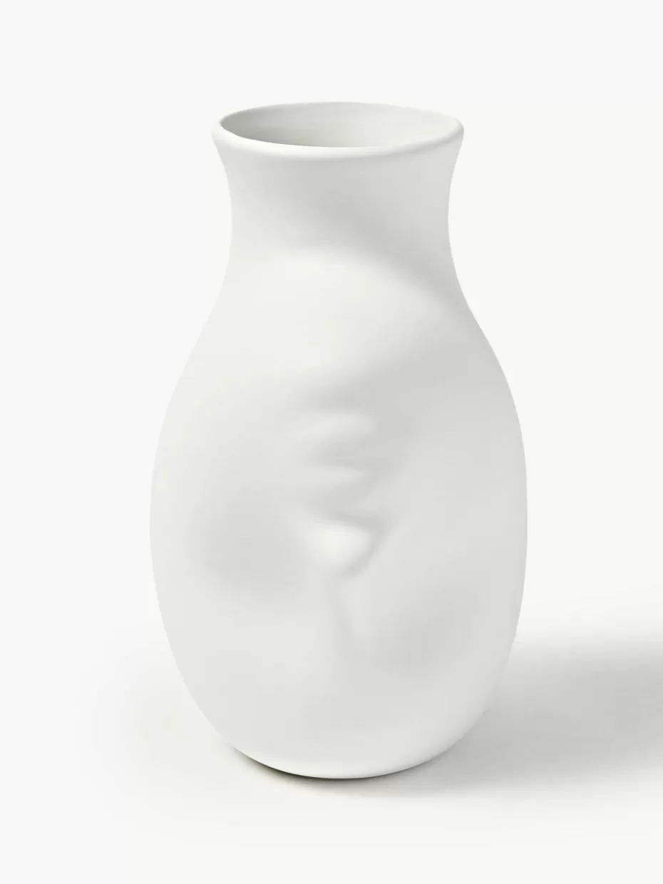 Vasen-Pols Potten Design Porzellan-Vase Headed, H 25 cm