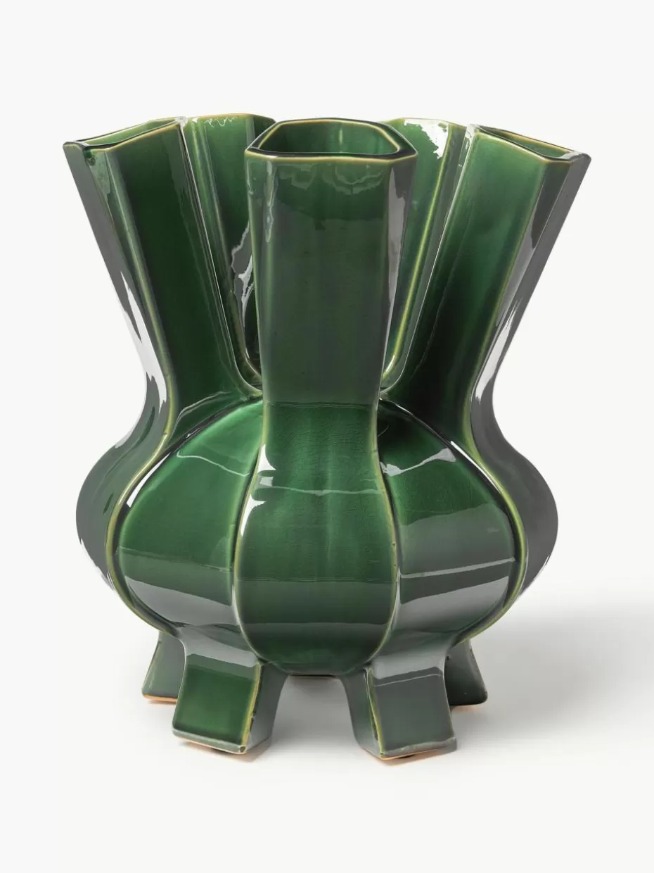 Vasen-Pols Potten Design Porzellan-Vase Puyi, H 34 cm