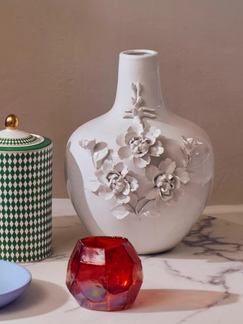 Vasen-Pols Potten Design Porzellan-Vase Rose, H 37 cm