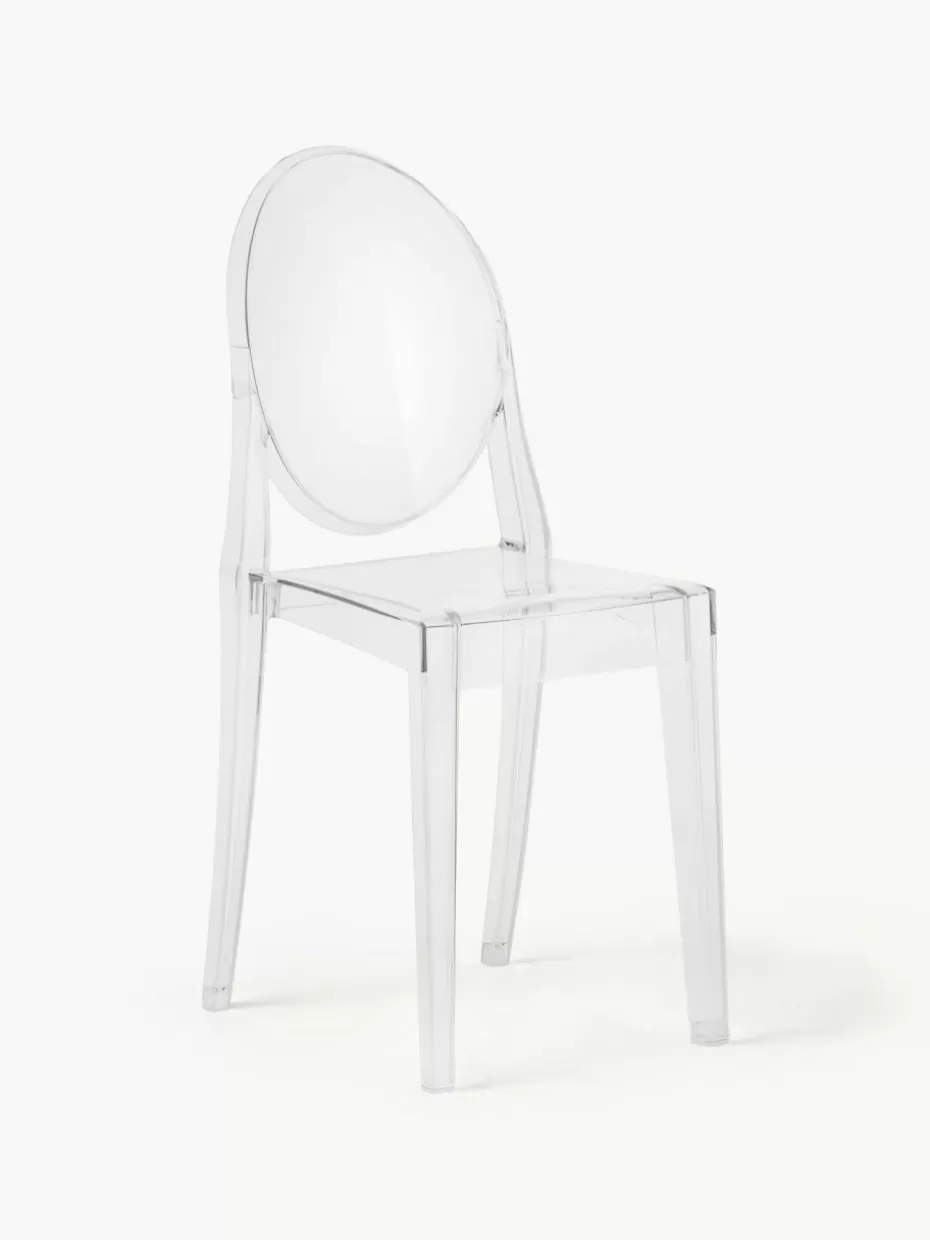 Stühle-Kartell Design Stuhl Victoria Ghost