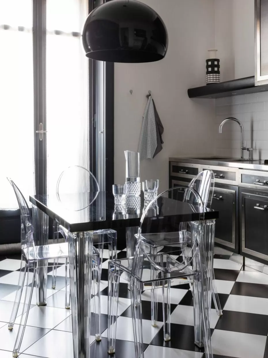 Stühle-Kartell Design Stuhl Victoria Ghost