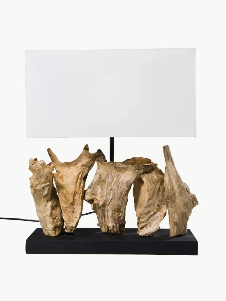 Nachttischlampen-Kare Design Design Tischlampe Nature aus Treibholz