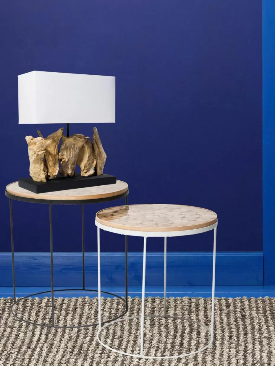 Nachttischlampen-Kare Design Design Tischlampe Nature aus Treibholz