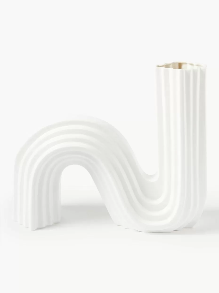 Vasen-Westwing Collection Design Vase Luomo aus Porzellan, H 29 cm