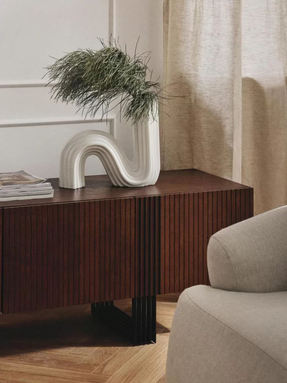 Vasen-Westwing Collection Design Vase Luomo aus Porzellan, H 29 cm