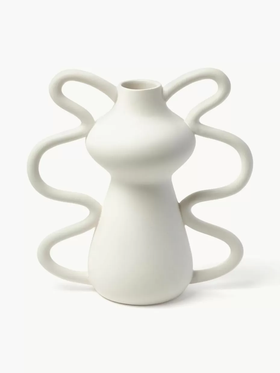 Vasen-Westwing Collection Design-Vase Luvi in organischer Form, H 32 cm