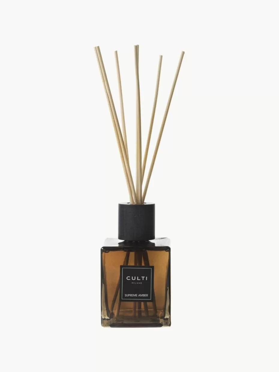 Raumdüfte-Culti Milano Diffuser Decor Supreme Amber (), 500 ml Weihrauch & schwarze Vanille