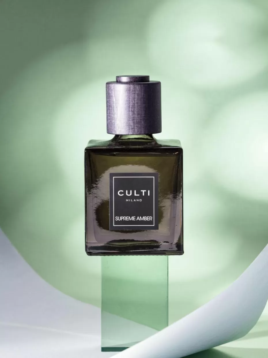 Raumdüfte-Culti Milano Diffuser Decor Supreme Amber (), 250 ml Weihrauch & schwarze Vanille