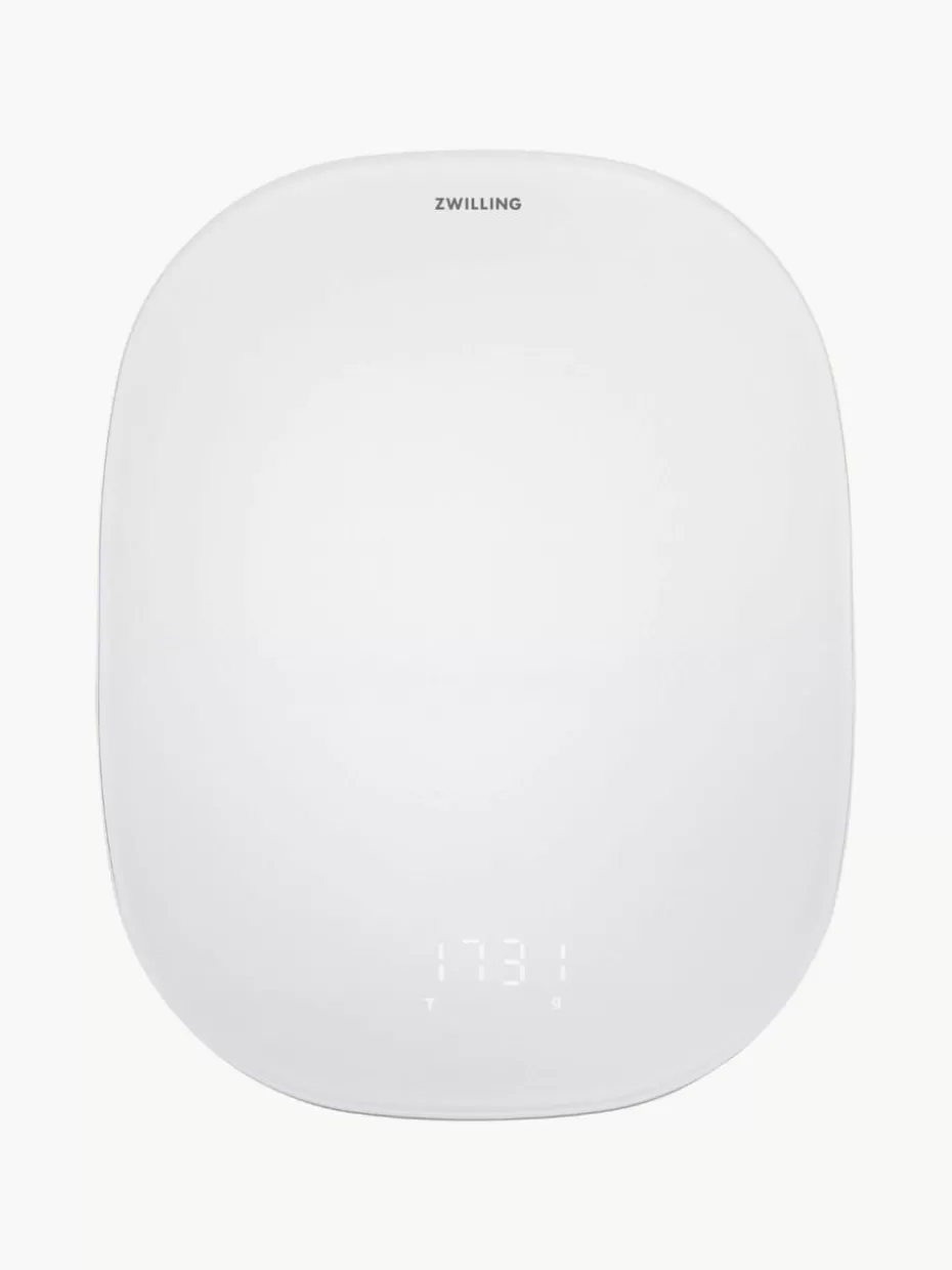 Küchenhelfer-Zwilling Digitale Küchenwaage Enfinigy Weiß